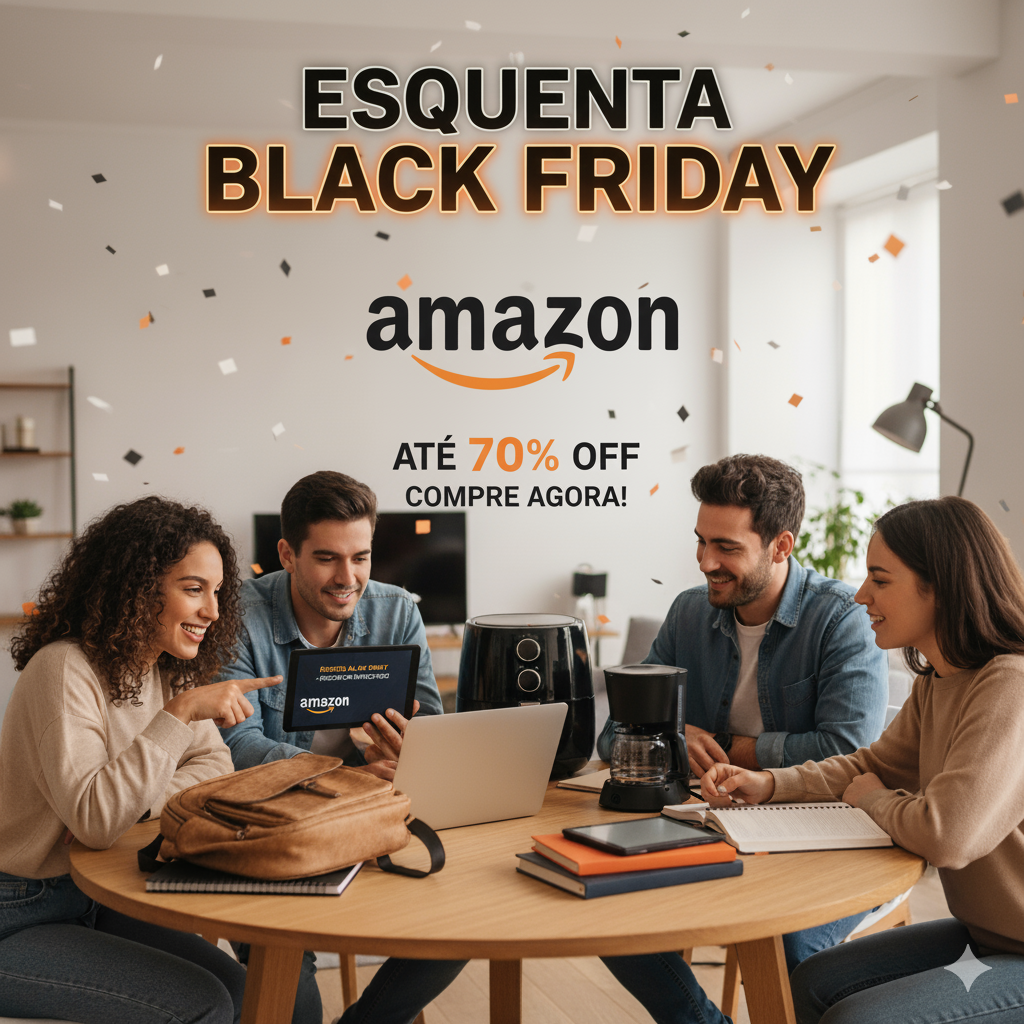 Como montar seu kit universitário no Esquenta da Amazon